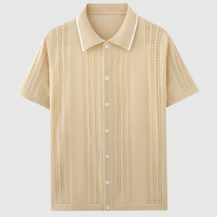 Davide Costa Knitted Polo Shirt