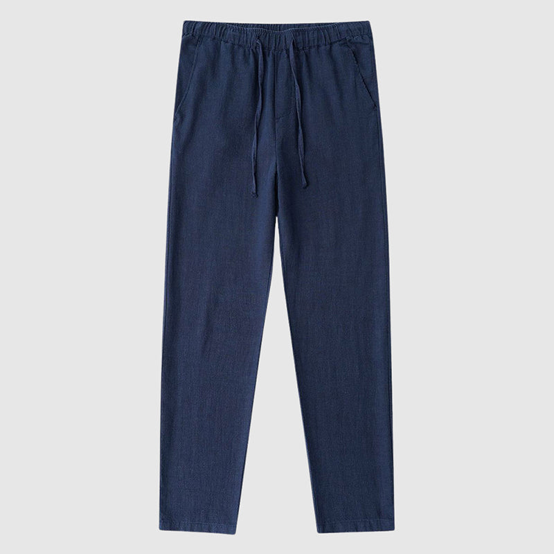 Davide Costa Ankle-Length Linen Pants