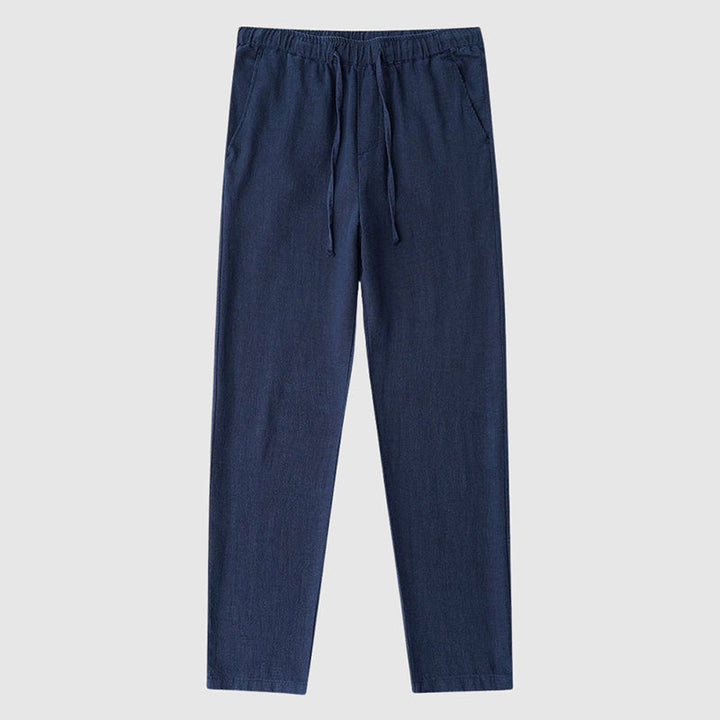 Davide Costa Ankle-Length Linen Pants