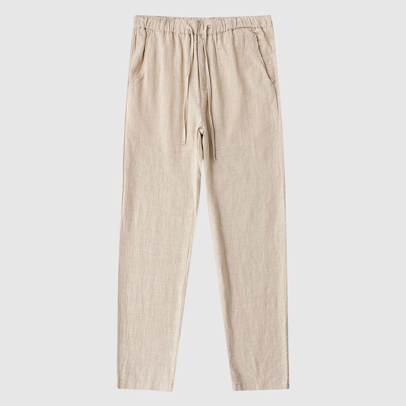 Davide Costa Ankle-Length Linen Pants