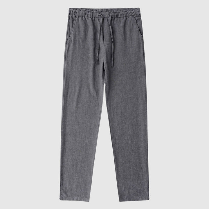 Davide Costa Ankle-Length Linen Pants