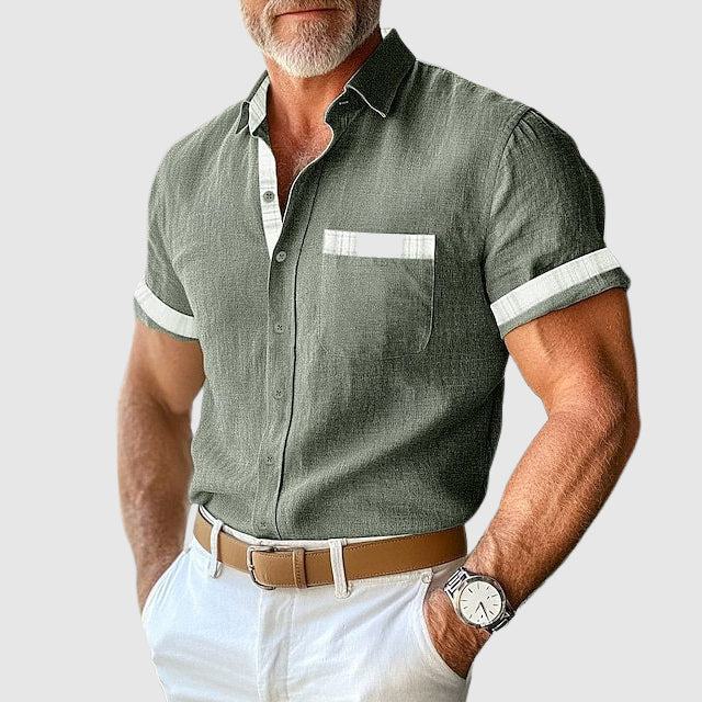 Davide Costa Azure Riviera Shirt