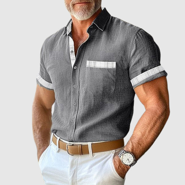Davide Costa Azure Riviera Shirt