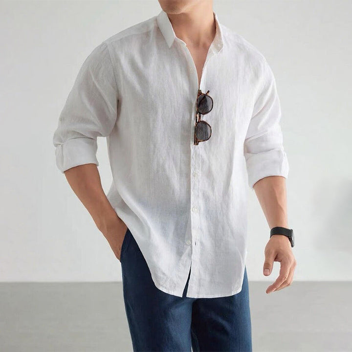 Davide Costa Button-Down Cotton Shirt