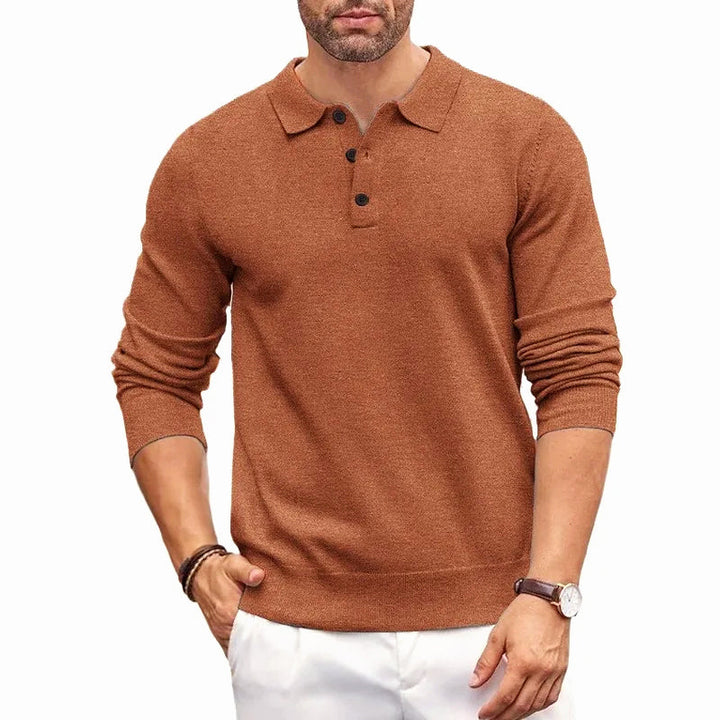 Davide Costa Classic Charm Polo Sweater