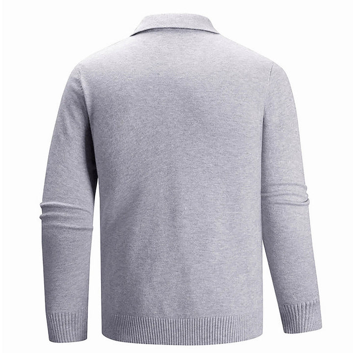 Davide Costa Classic Charm Polo Sweater