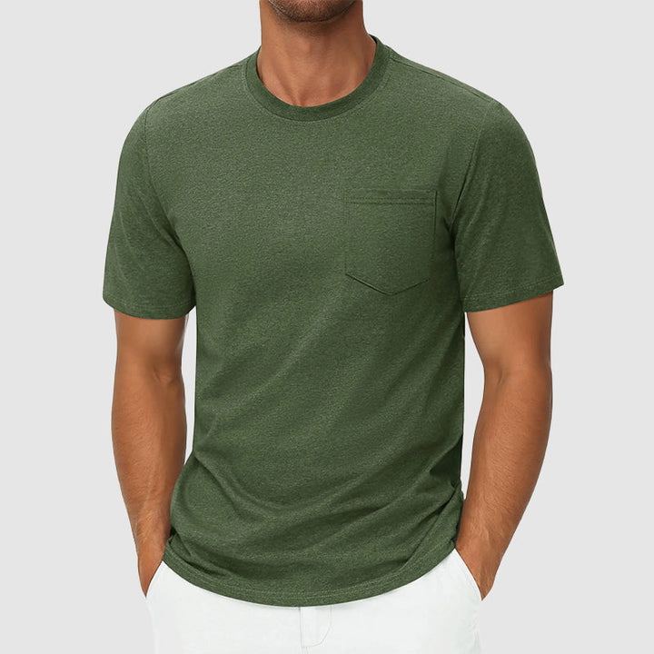 Davide Costa Crewneck Cotton T-Shirt