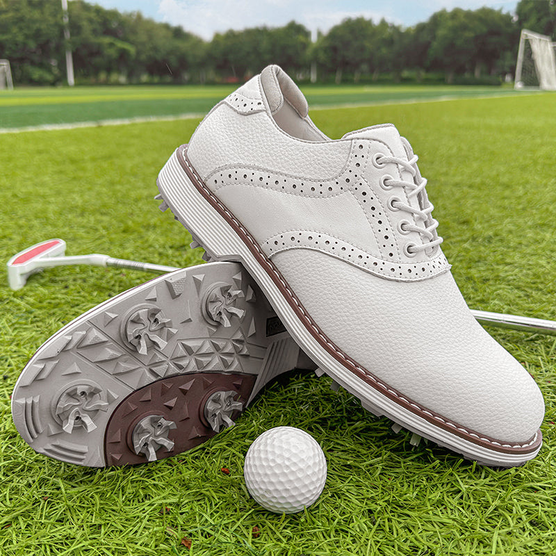 Davide Costa Golf Shoes with Traction Outsole
