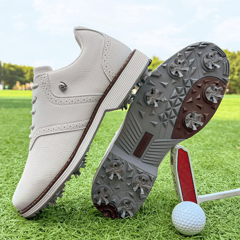 Davide Costa Golf Shoes with Traction Outsole