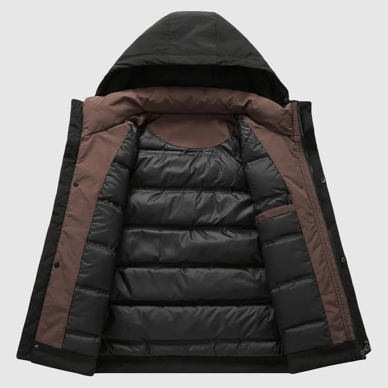 Davide Costa Hooded Down Jacket