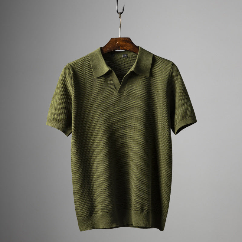 Davide Costa Knit Polo Shirt