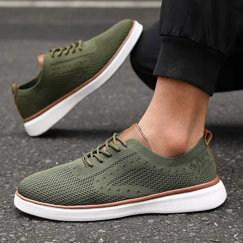 Davide Costa Lace-Up Mesh Sneakers