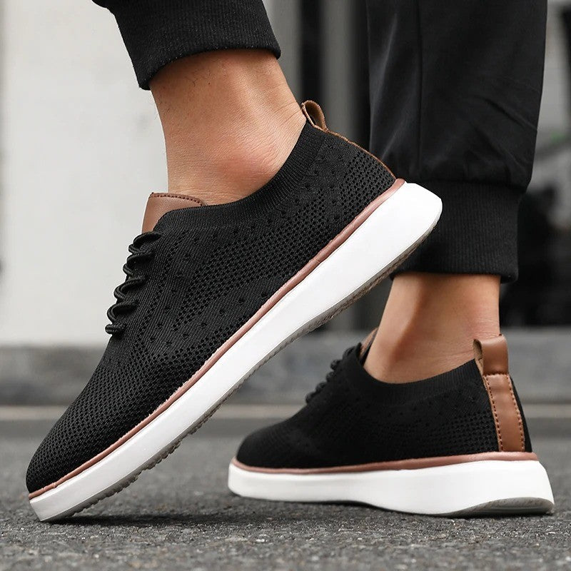 Davide Costa Lace-Up Mesh Sneakers