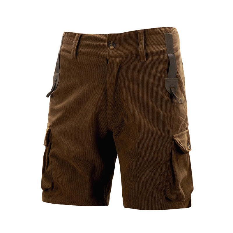 Davide Costa Outdoor Corduroy Cargo Shorts