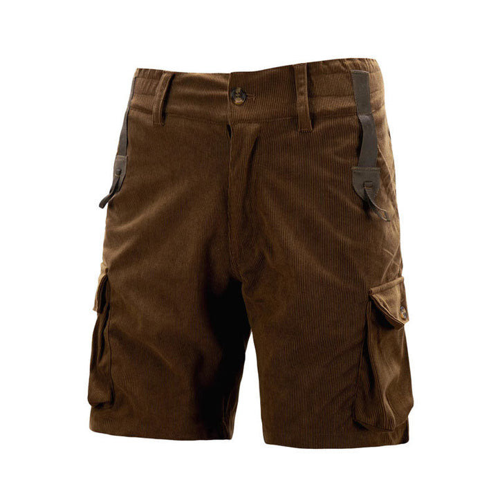 Davide Costa Outdoor Corduroy Cargo Shorts