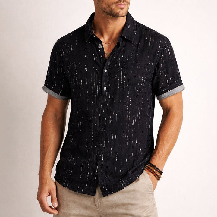 Davide Costa Printed Short Sleeve Shirt