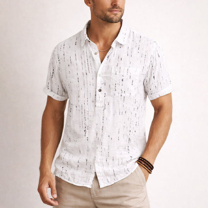 Davide Costa Printed Short Sleeve Shirt