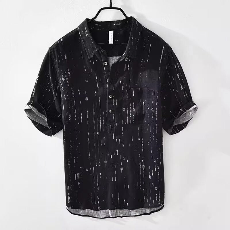 Davide Costa Printed Short Sleeve Shirt