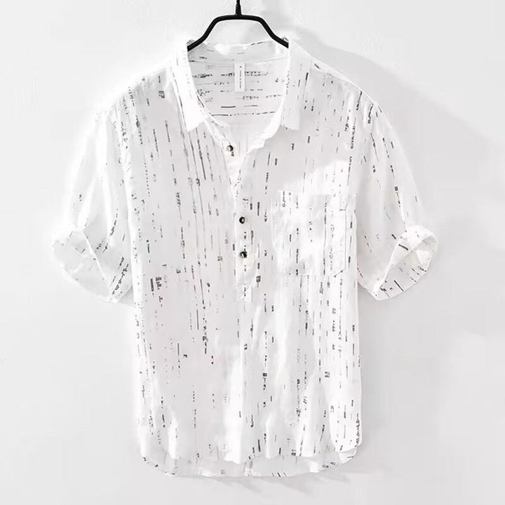 Davide Costa Printed Short Sleeve Shirt