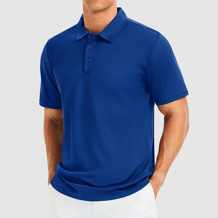 Davide Costa Quick-Dry Golf Polo Shirt