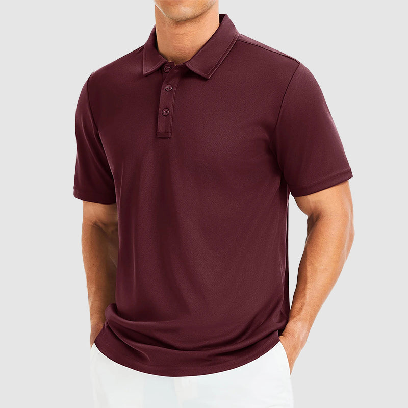 Davide Costa Quick-Dry Golf Polo Shirt