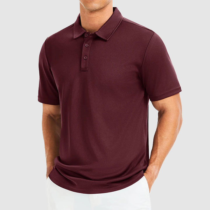 Davide Costa Quick-Dry Golf Polo Shirt