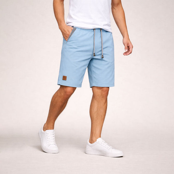 Davide Costa Shorts with Contrast Pocket Detail