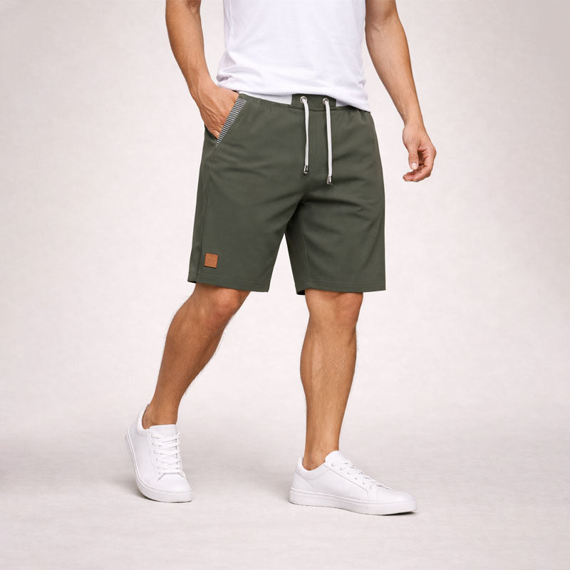 Davide Costa Shorts with Contrast Pocket Detail