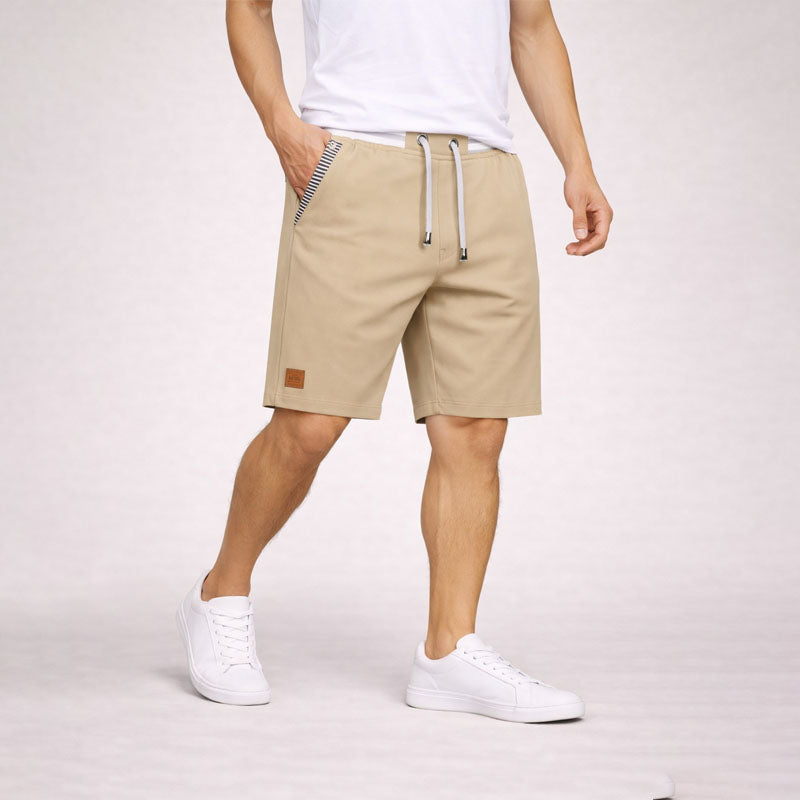 Davide Costa Shorts with Contrast Pocket Detail