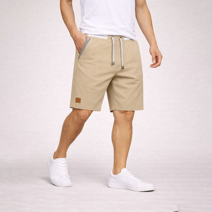 Davide Costa Shorts with Contrast Pocket Detail
