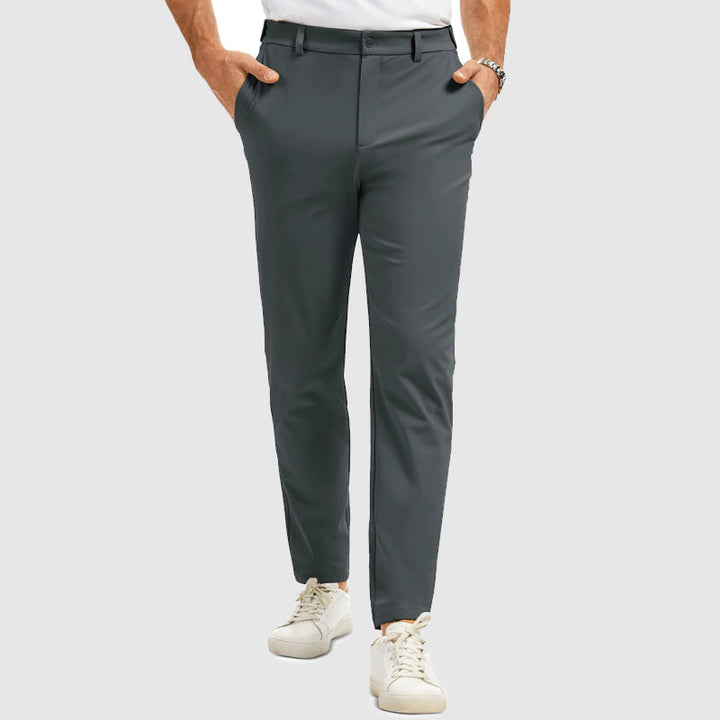 Davide Costa Slim Fit Pants with Straight Leg