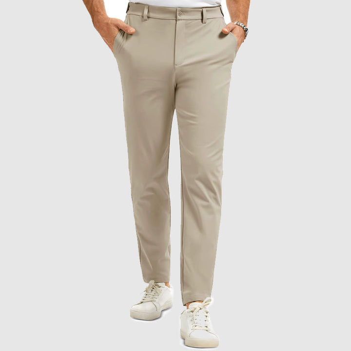 Davide Costa Slim Fit Pants with Straight Leg
