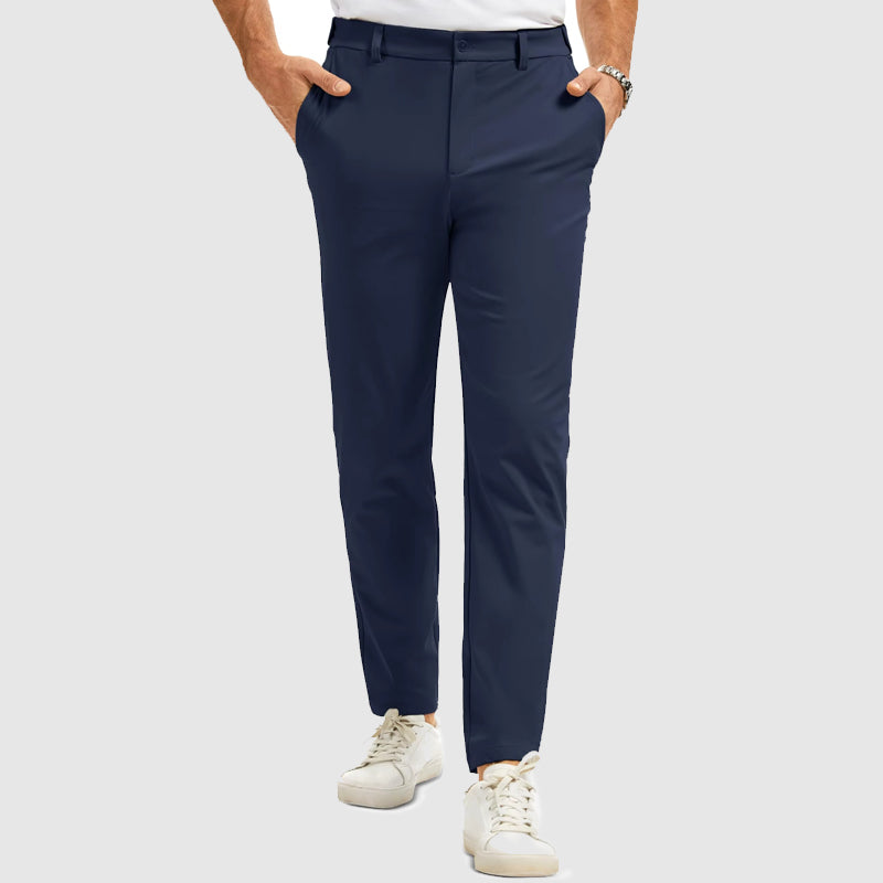 Davide Costa Slim Fit Pants with Straight Leg
