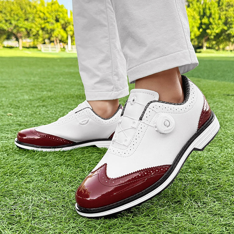 Davide Costa Spikeless Golf Shoes with Rotary Closure