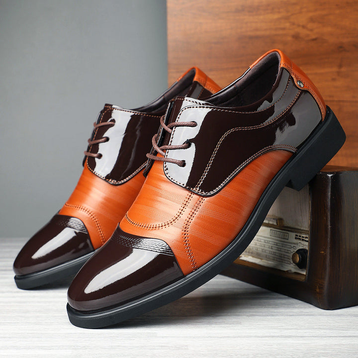 Davide Costa Two-Tone Oxford Dress Shoes