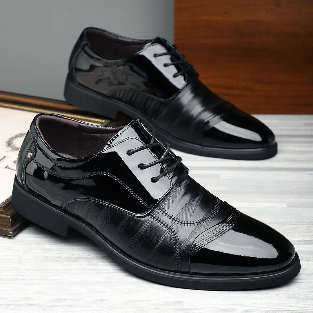 Davide Costa Two-Tone Oxford Dress Shoes