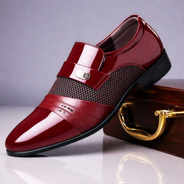Davide Costa Glossy Finish Dress Shoes