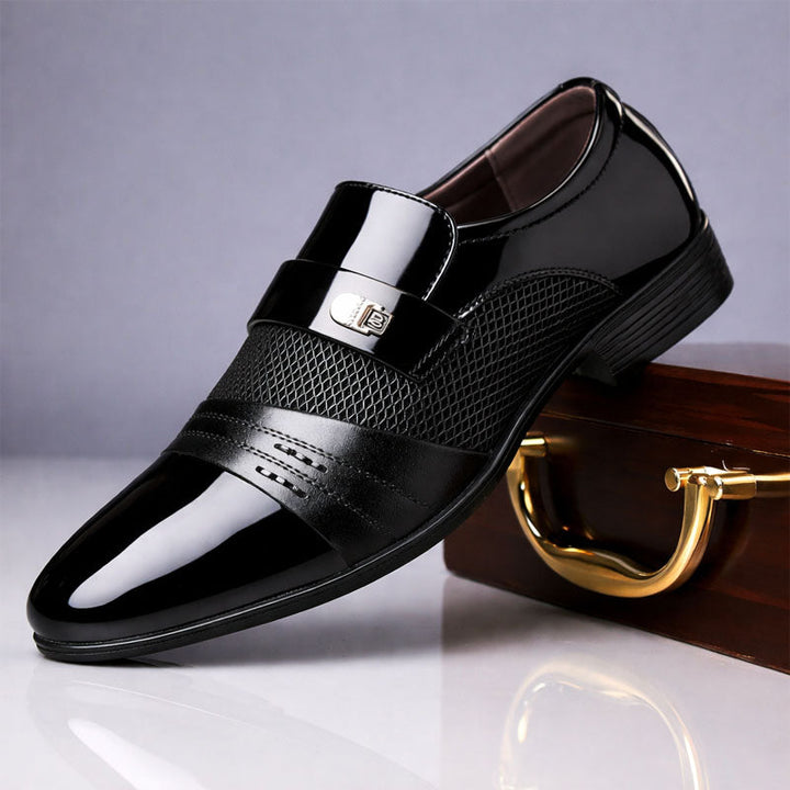 Davide Costa Glossy Finish Dress Shoes
