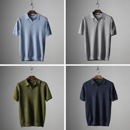 Davide Costa Knit Polo Shirt