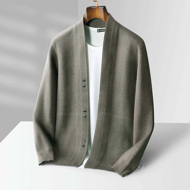 Davide Costa Wool Weaver Cardigan