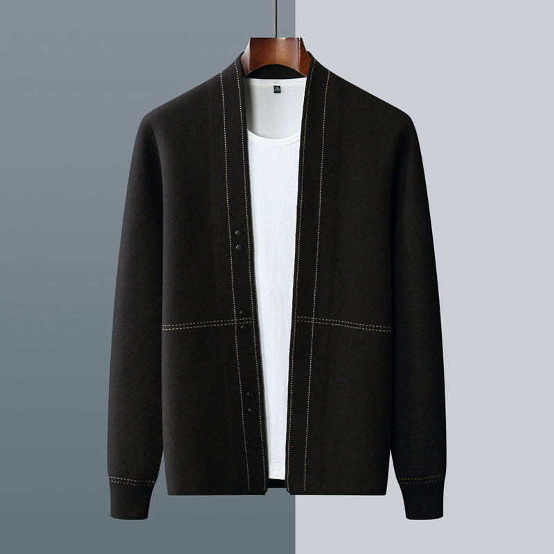 Davide Costa Wool Weaver Cardigan