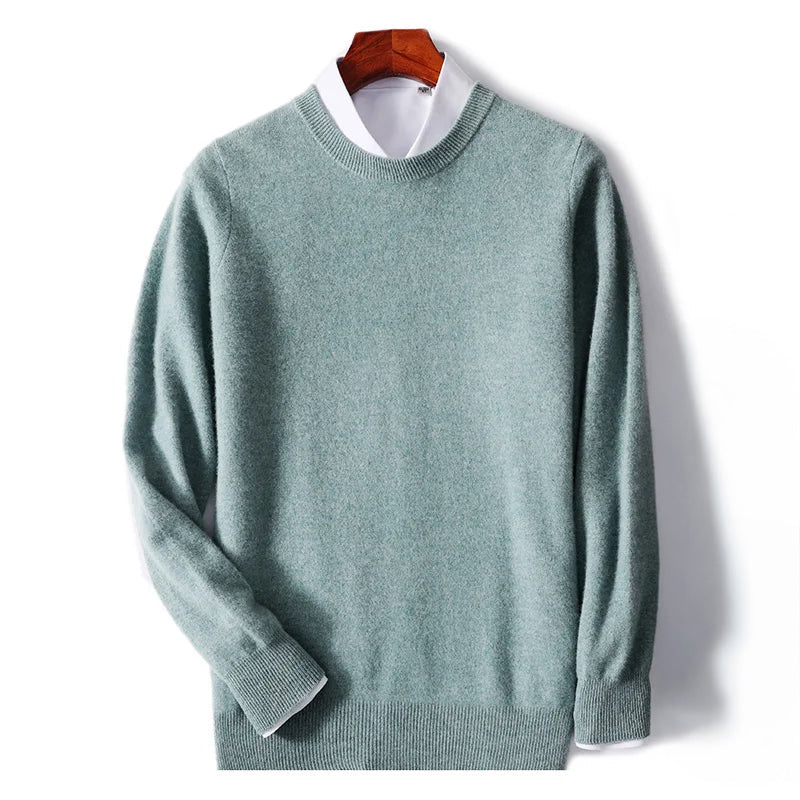 Davide Costa Woolen Crew Neck Sweater