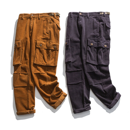 Enzo Rugged Corduroy Pants