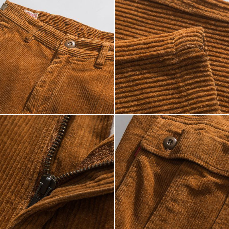 Enzo Rugged Corduroy Pants