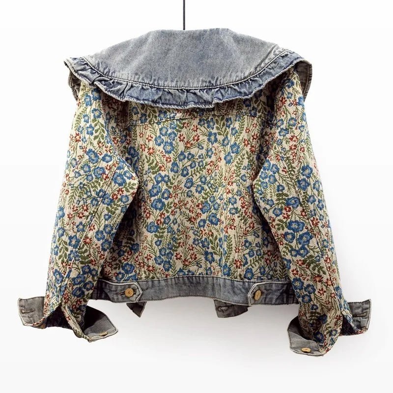 Giulia Bellini Floral Denim Jacket