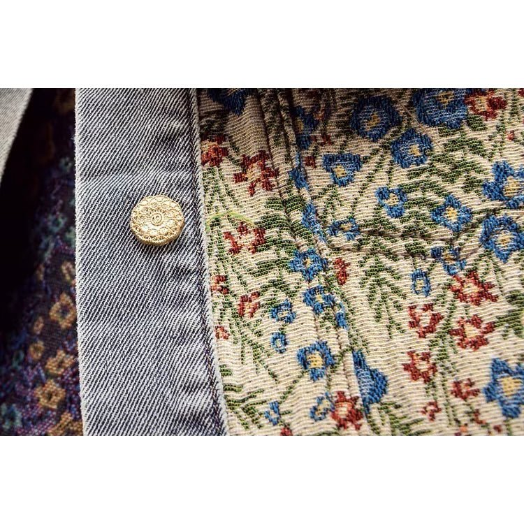 Giulia Bellini Floral Denim Jacket