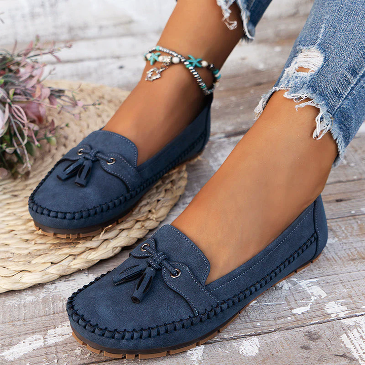 Giulia Bellini Casual Bow Loafers