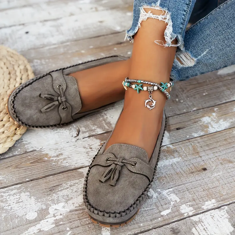 Giulia Bellini Casual Bow Loafers