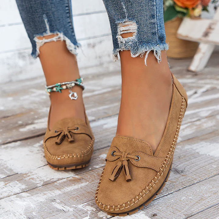 Giulia Bellini Casual Bow Loafers