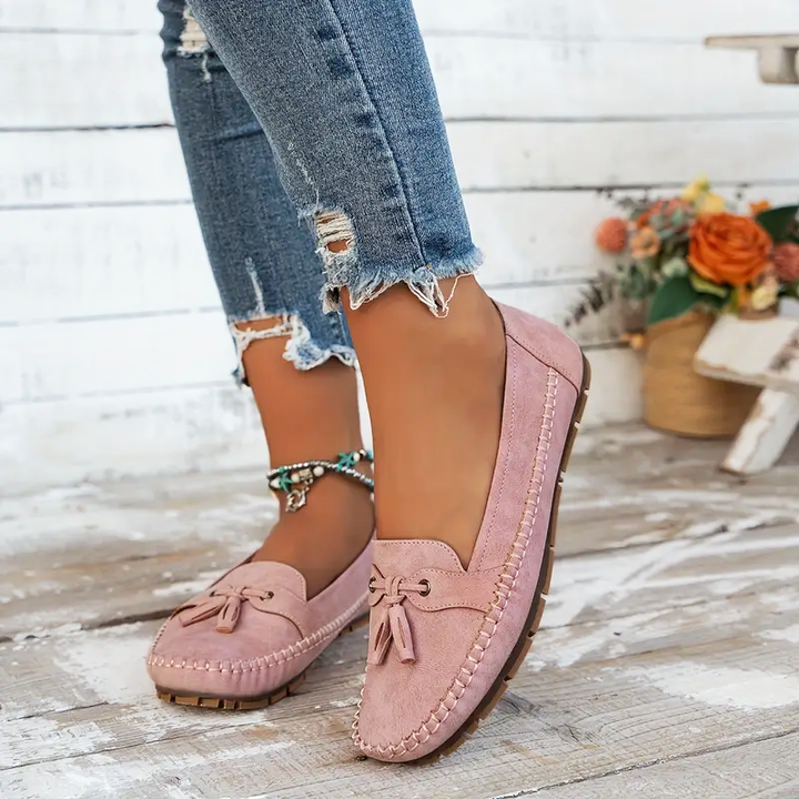 Giulia Bellini Casual Bow Loafers